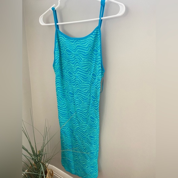 ZARA Turquoise Dress+Cardigan Set size S - Picture 8 of 13